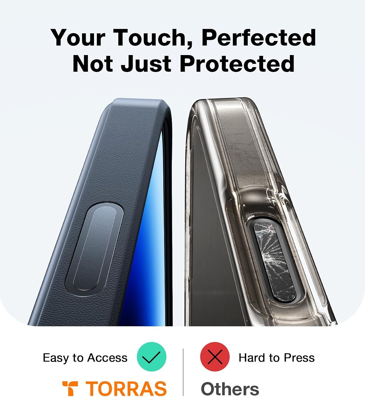 image:imageTORRAS 360 Spin for iPhone 16 Pro Case with Camera Control Button Fit for MagSafe Builtin Kickstand amp Ring Holder MilGrade Protective Camera Capture Cover Case for iPhone 16 Pro Black 63Black