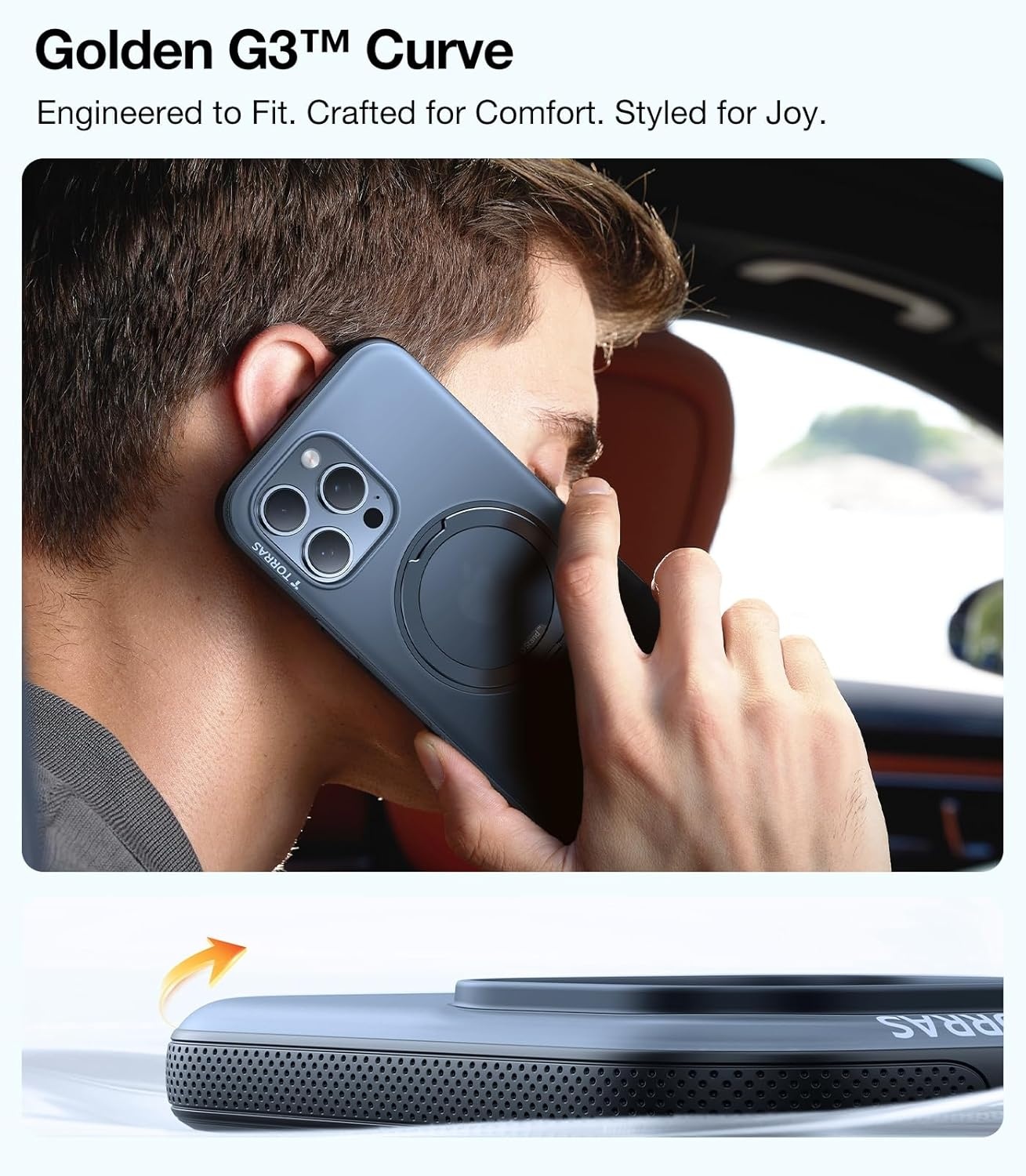 image:imageTORRAS O3 Fitness for iPhone 16 Pro Case Magnetic Stand Fit for MagSafe 360 Rotatable Stable Stand Camera Control Button MilitaryGrade Shockproof Slim amp Sleek Mint Green TranslucentObsidian Black