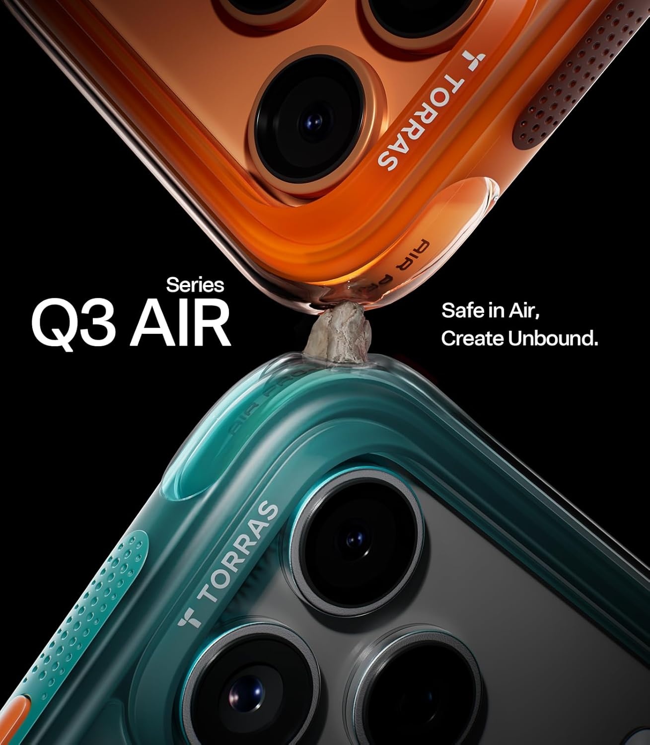 image:imageTORRAS Ostand Q3 Air for iPhone 16 Pro Max Case with 360 Magnetic Stand Fit for MagSafe Military Grade Drop Tested Camera Control Button Shockproof Phone Case for iPhone 16 Pro Max 69 BlackGlacier Sprint