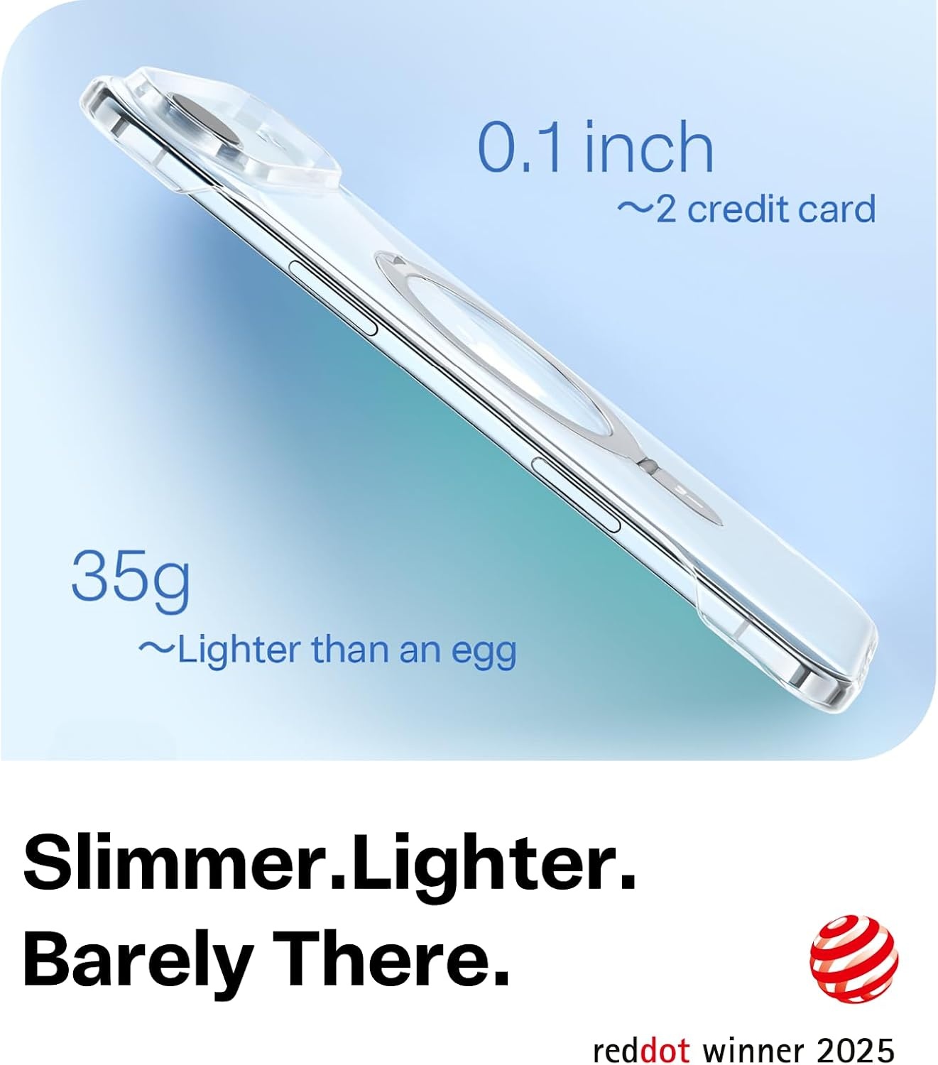 image:imageTORRAS Ostand Slim for iPhone 17 Pro Max Case Clear Upgraded Magnetic Stand Fit for MagSafe Frameless with Thin OpenEdge Fit Minimalist Phone Case for iPhone 17 Pro Max 69 Drop ProtectionClear