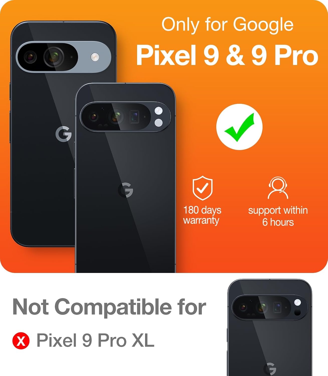 image:imageTORRAS Shockproof for Google Pixel 9 Pro XL Case 16Ft Military Grade Drop Tested Translucent Slim Protective AntiScratch AntiFingerprint Phone Case for Pixel 9 Pro XL BlackBlack
