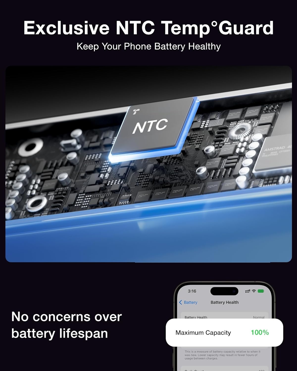 image:imageTORRAS for MagSafe Portable Charger Ultra Slim 5000mAh Wireeless Magnetic Power Bank Fast Charging Battery Pack with USBC Cable MagsafeCompatible Charger for iPhone 17 Pro Max17 Pro16151413