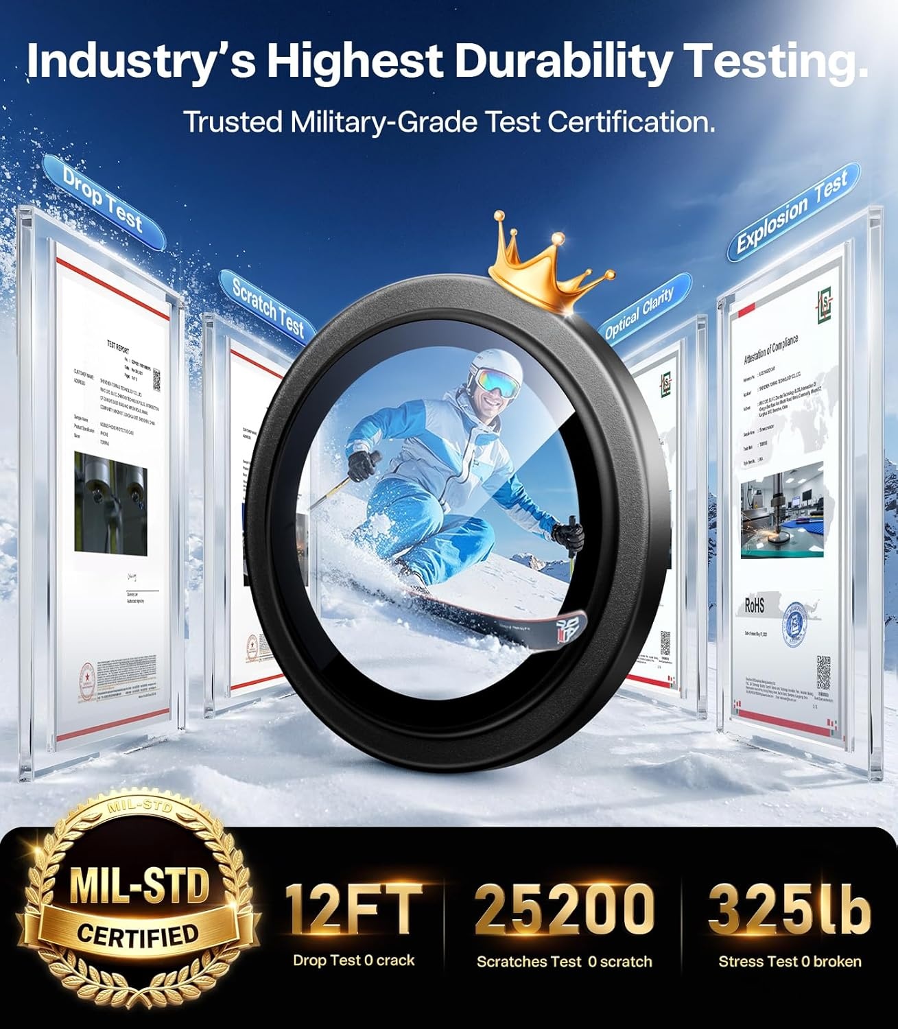 image:imageTORRAS for Samsung Galaxy S26 Ultra Camera LENs Protector 11 Perfect FitampHD Clear 9H MilitaryGrade Case Friendly AntiScratch Anti Fingerprint Easy Installation Metal Frame BlackBlack