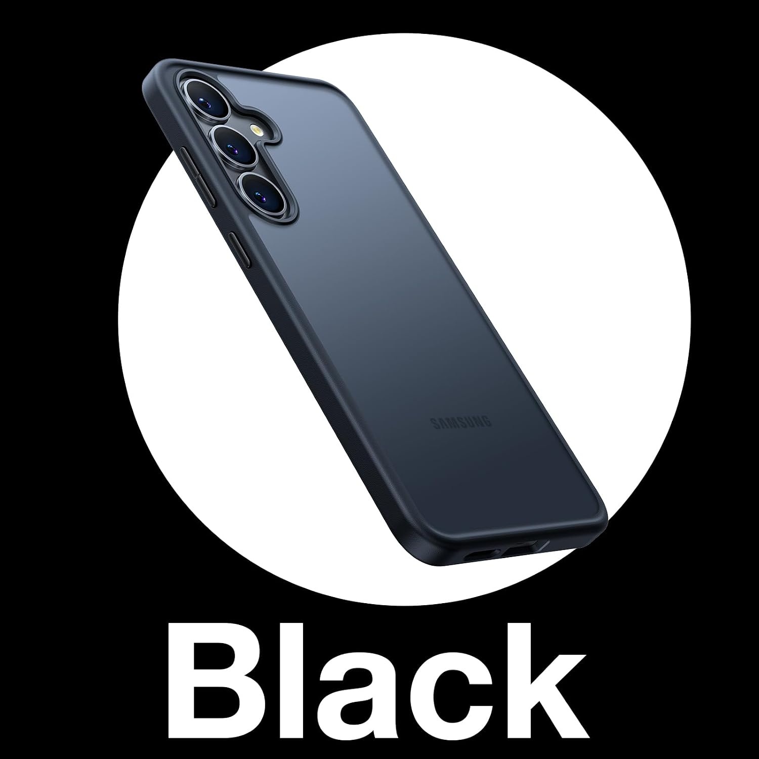 image:imageTORRAS for Samsung Galaxy S26 Ultra Case Clear 2026 Upgraded NonYellowing 12FT MilitaryGrade Protection Transparent Slim Case for Samsung S26 Ultra Case Thin Diamond Clear Hard 69Black