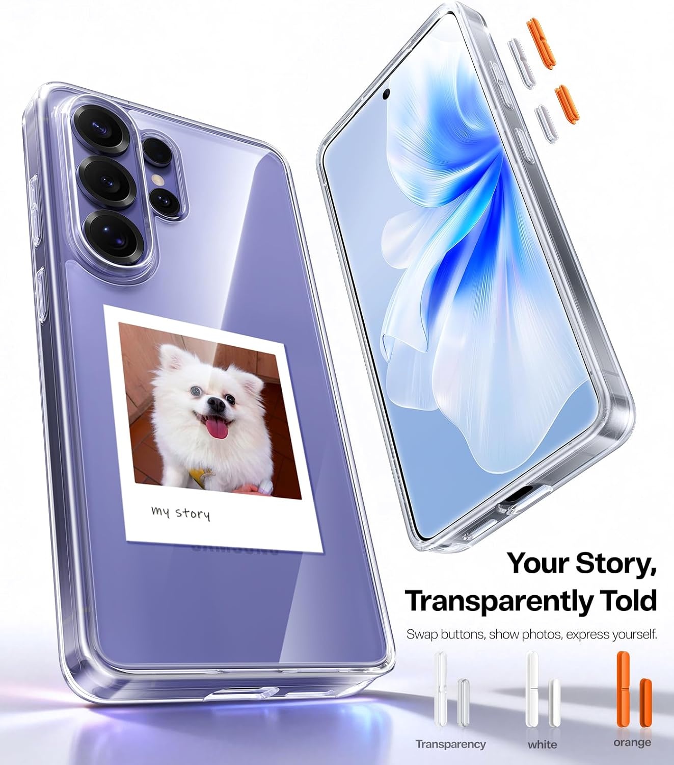 image:imageTORRAS for Samsung Galaxy S26 Ultra Case Clear 2026 Upgraded NonYellowing 12FT MilitaryGrade Protection Transparent Slim Case for Samsung S26 Ultra Case Thin Diamond Clear Hard 69Clear