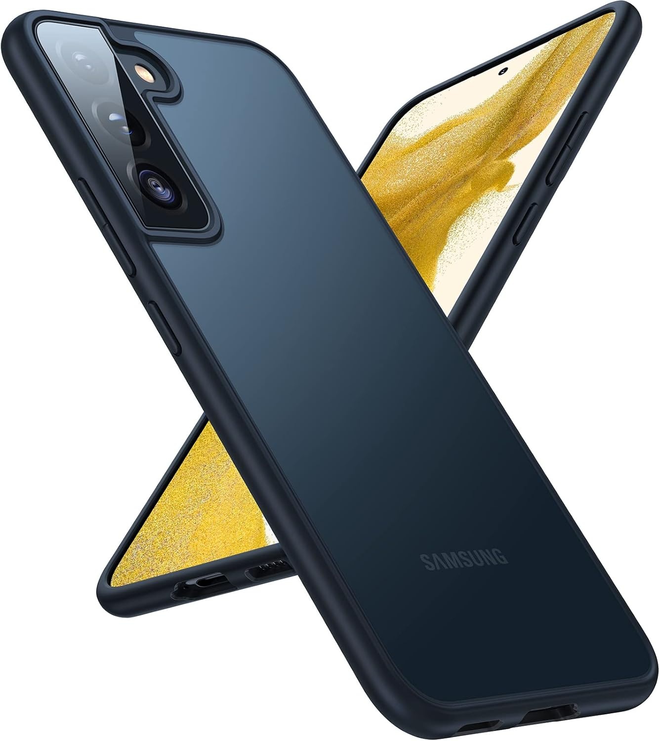 image:imageTORRAS for Samsung Galaxy S26 Ultra Case Clear 2026 Upgraded NonYellowing 12FT MilitaryGrade Protection Transparent Slim Case for Samsung S26 Ultra Case Thin Diamond Clear Hard 69Black