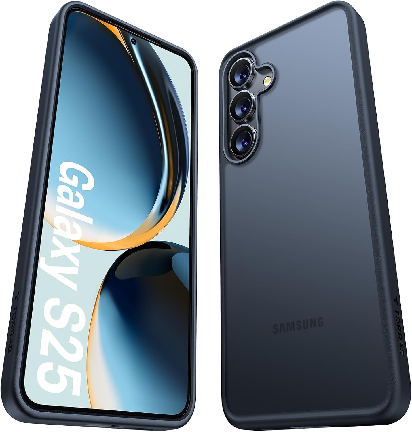 image:imageTORRAS for Samsung Galaxy S26 Ultra Case Clear 2026 Upgraded NonYellowing 12FT MilitaryGrade Protection Transparent Slim Case for Samsung S26 Ultra Case Thin Diamond Clear Hard 69Black