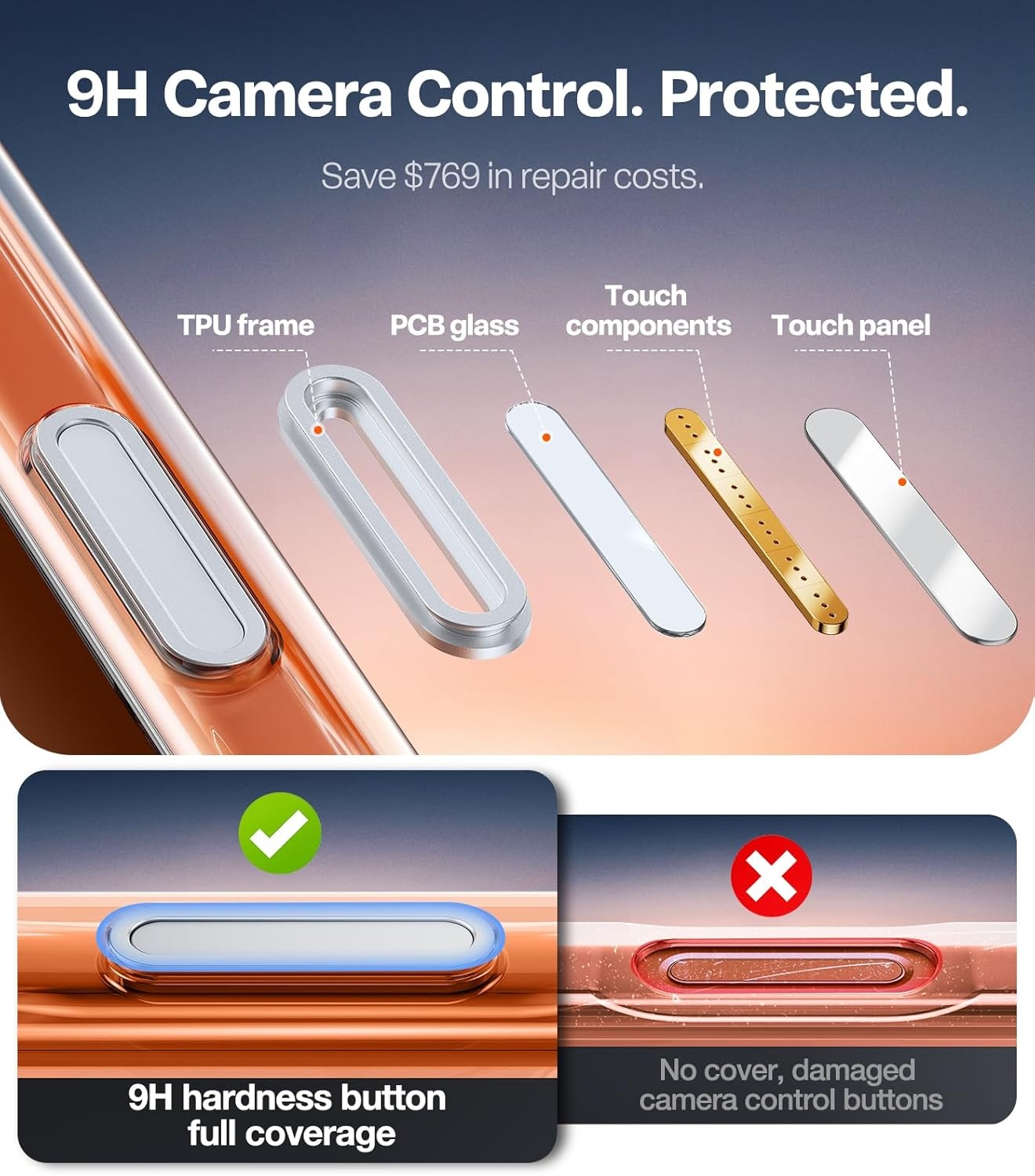image:imageTORRAS for iPhone 16 Pro Max Case Clear with Stand Fit for MagSafeShockproof Military Grade Protection Slim Magnetic Phone Case for iPhone 16 Pro Max 69 2024 ClearCrystal Clear