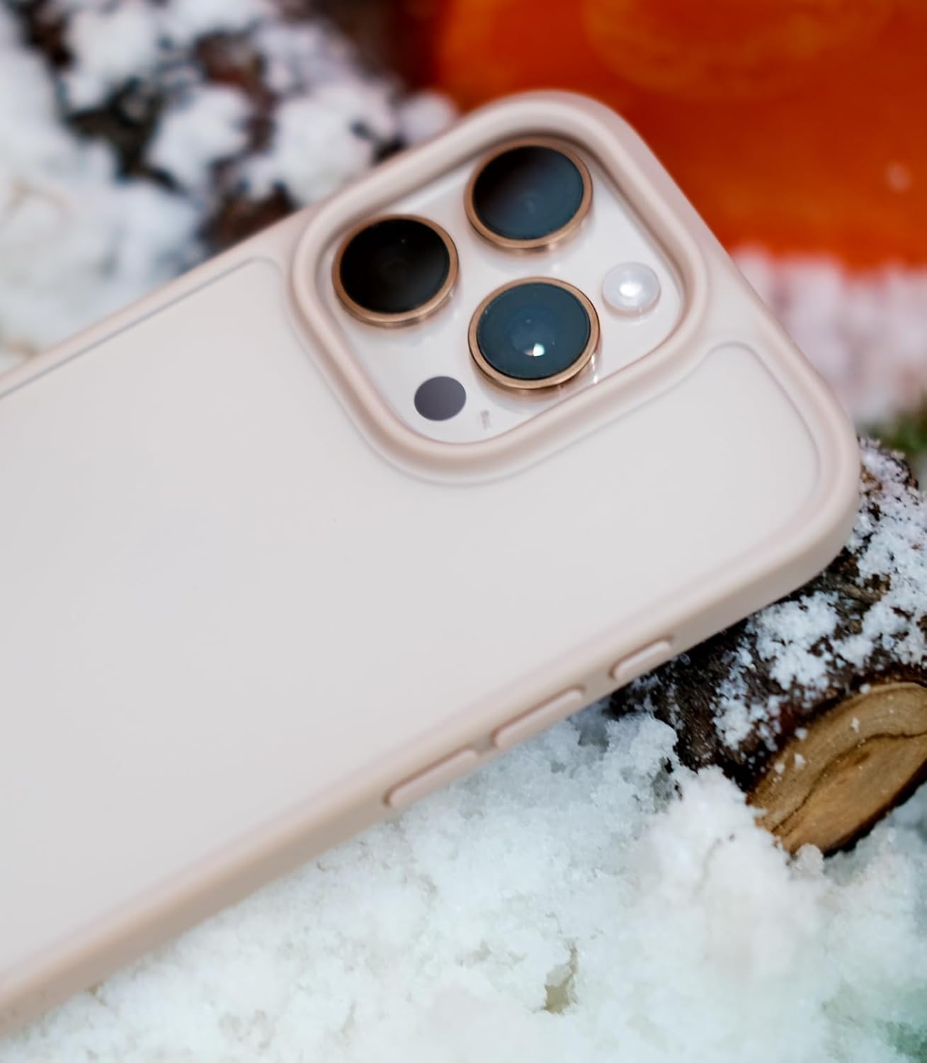 image:imageTORRAS for iPhone 17 Pro Case Beyond MilitaryGrade Protection Camera Control Button DIY Buttons Translucent Matte Slim Thin Shockproof Hard Back AntiScratch case for iPhone 17 Pro Deep BlueGold