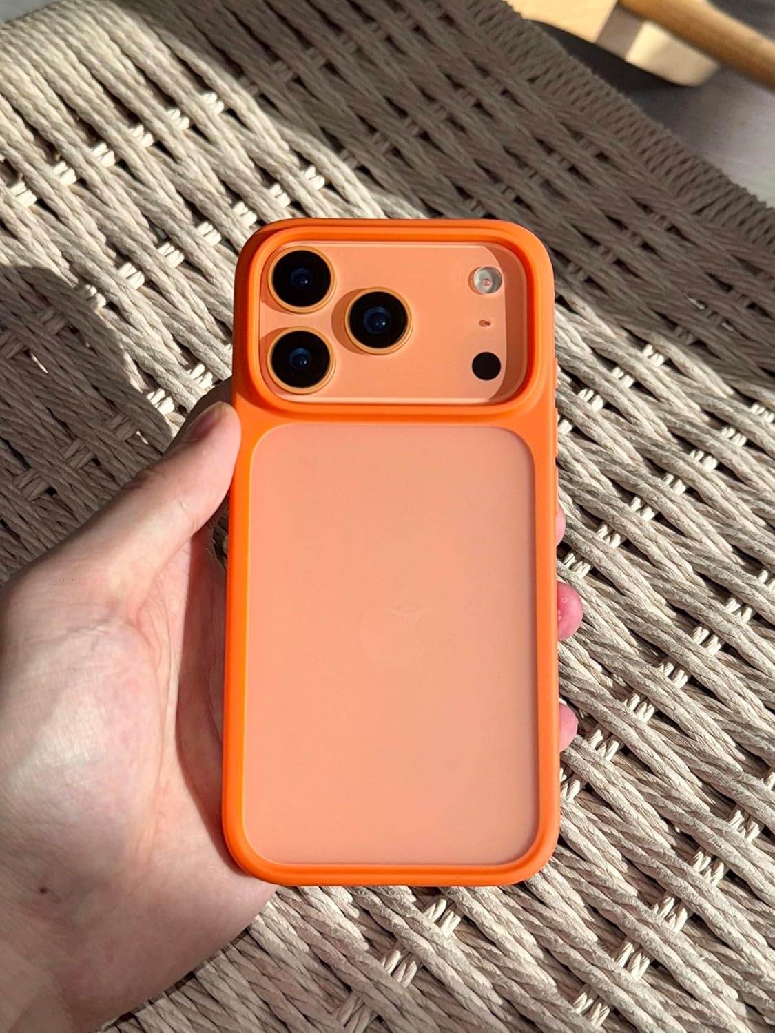 image:imageTORRAS for iPhone 17 Pro Case Beyond MilitaryGrade Protection Camera Control Button DIY Buttons Translucent Matte Slim Thin Shockproof Hard Back AntiScratch case for iPhone 17 Pro Deep BlueCosmic Orange17Pro
