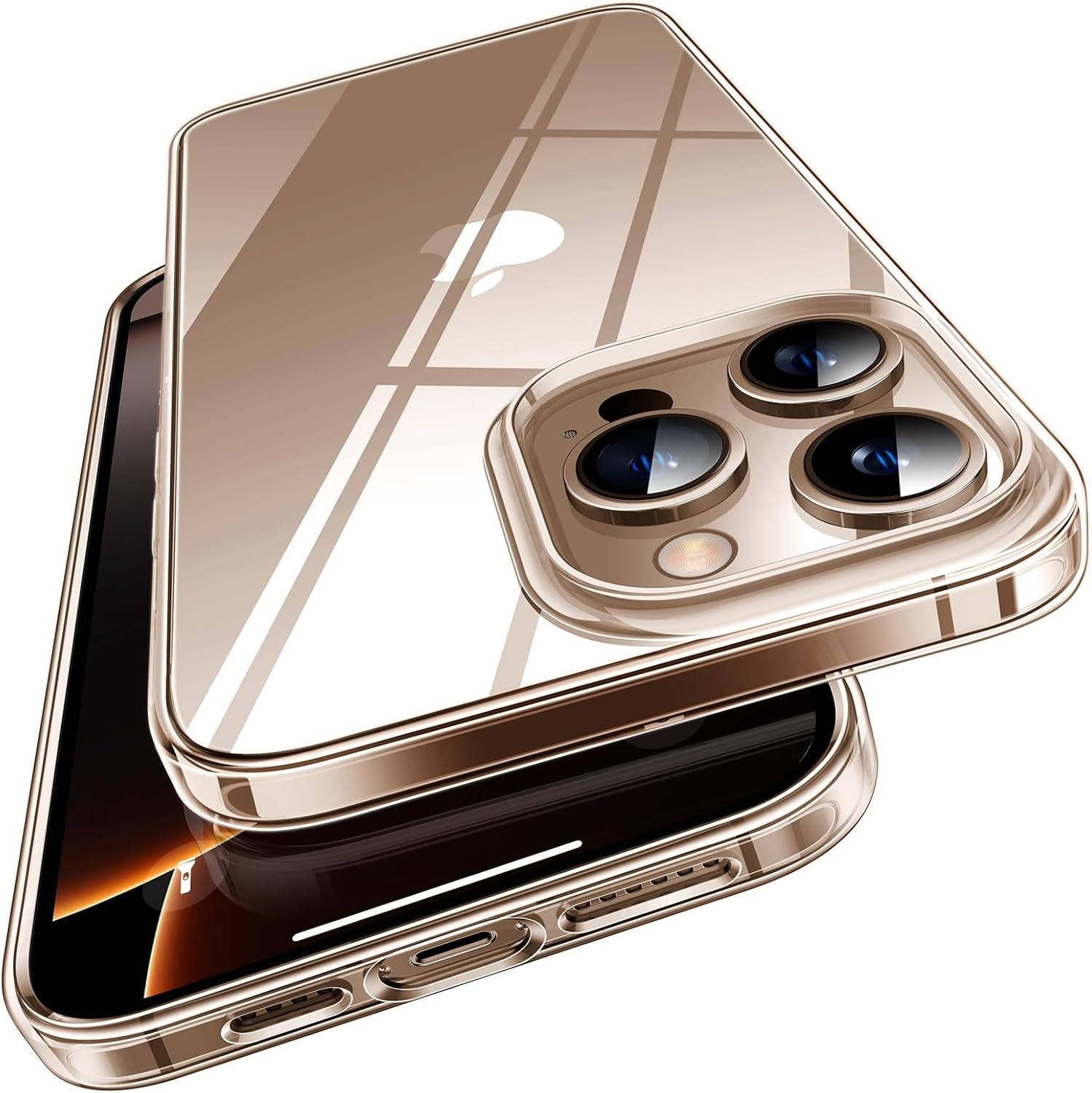 image:imageTORRAS for iPhone 17 Pro Max Case Crystal Clear AntiYellowingMilitaryGrade Protection Ultra Slim Transparent AntiScratch Back Soft Bumper NonSlip 17 Pro Max Phone Case Clear 69Crystal Clear