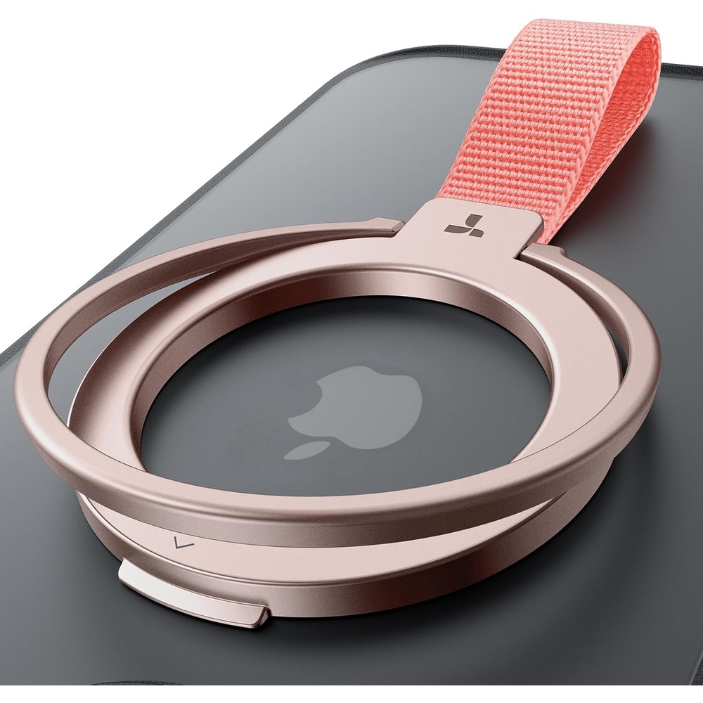 image:imageTORRAS 2025 Upgrade Gen 60 Magnetic Phone Grip Holder Kickstand with Braided Strap Fit for MagSafe Ring Removable for iPhone 17 1615 14 13 12 ProMax Samsung Galaxy Google Bronze BlackRose Gold w Braided Nylon Strap