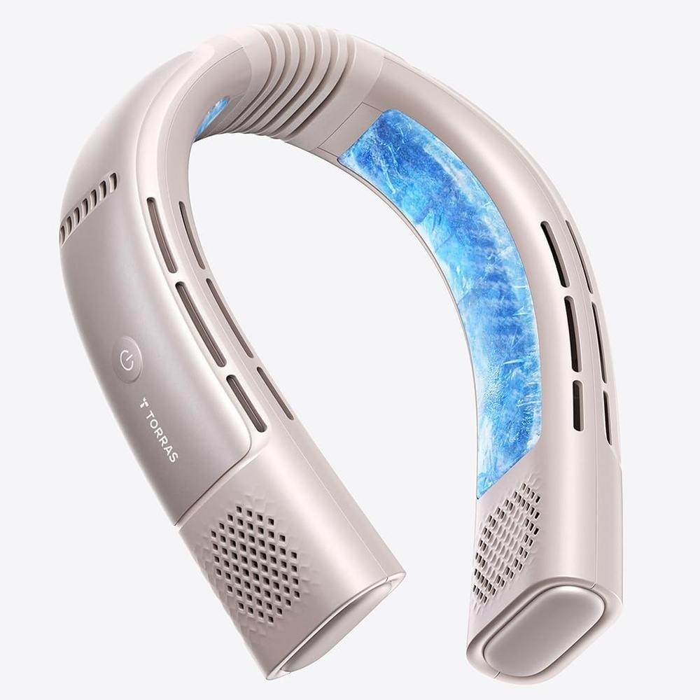 image:imageTORRAS COOLiFY 2026 Neck Air Conditioner 2S PRO IceFeel Semiconductor Cooling Neck Cooler amp Personal Air Conditioner for GolfTravel amp Music Festival Premium Gifts for Father Men Women BlackApricot