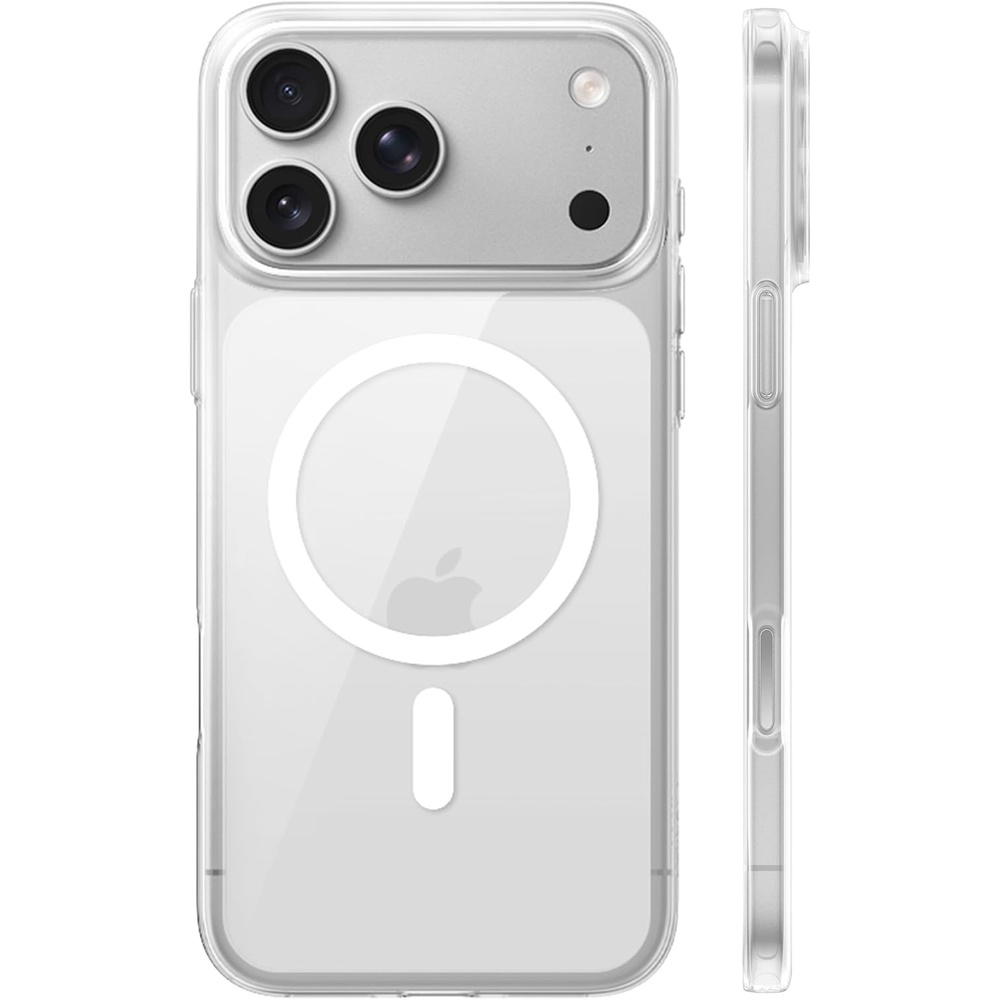 image:imageTORRAS Magnetic Slim Fit for iPhone 17 Pro Case 63 inch UltraThin Compatible with MagSafe Lightweight Matte AntiScratch Hard PC Cover Phone Case for iPhone 17 Pro OriginFit Deep Blue3Clear