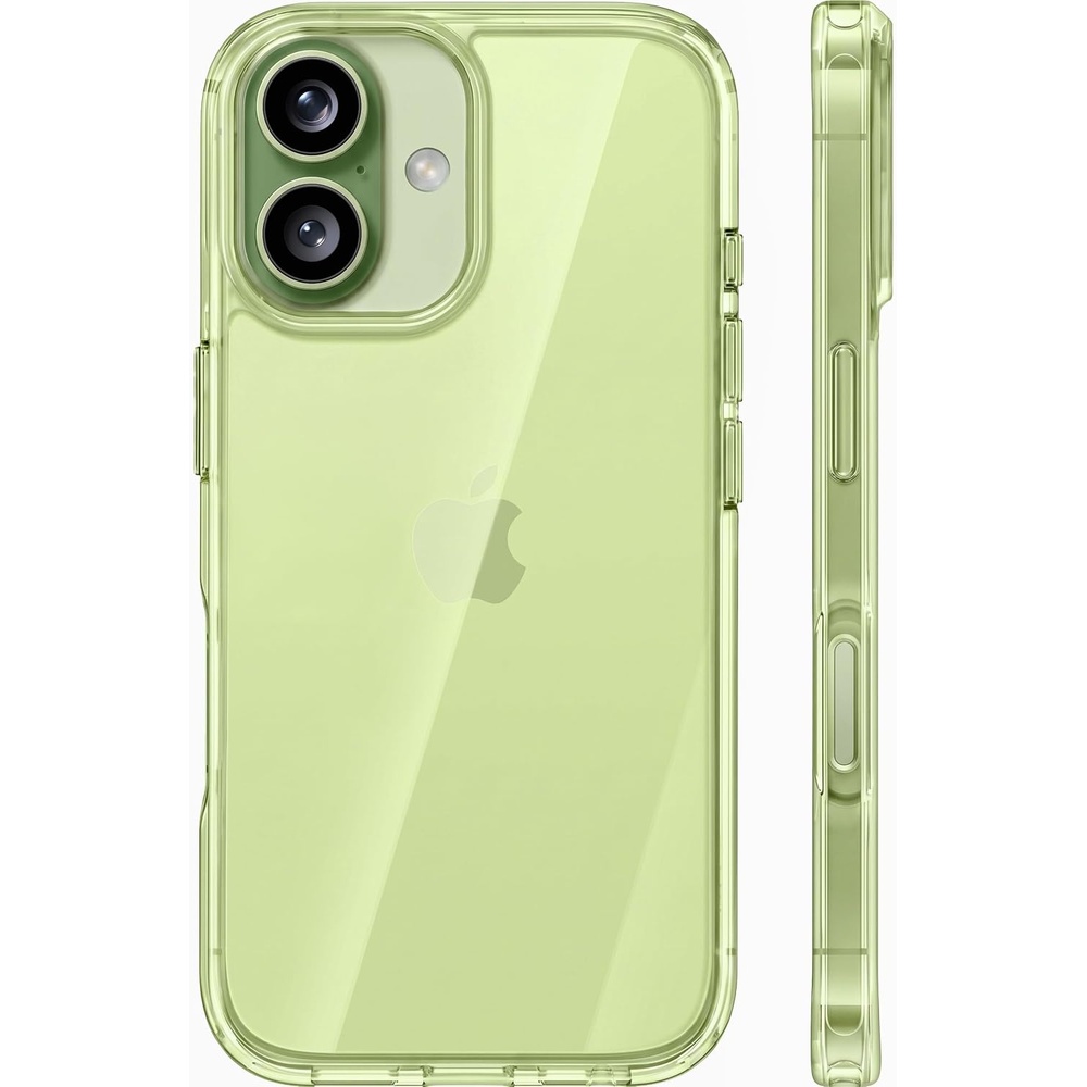 image:imageTORRAS for iPhone 17 Pro Max Case Crystal Clear AntiYellowingMilitaryGrade Protection Ultra Slim Transparent AntiScratch Back Soft Bumper NonSlip 17 Pro Max Phone Case Clear 69Crystal Green