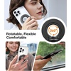 TORRAS 2025 Upgrade (Dual-Ring) Fit for MagSafe Phone Grip Ring Holder Compatible with MagSafe Kickstand Magnetic for iPhone 17/16/15/14/13/12/11 Samsung, Google Accessories, Black
