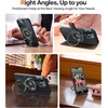 TORRAS 2025 Upgrade (Gen 6.0) Magnetic Phone Grip Holder Kickstand with Braided Strap, Fit for MagSafe Ring Removable, for iPhone 17 16,15, 14, 13 12 Pro/Max Samsung Galaxy, Google, Bronze Black(Brown Black w/ Braided Nylon Strap)