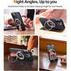 TORRAS 2025 Upgrade (Gen 6.0) Magnetic Phone Grip Holder Kickstand with Braided Strap, Fit for MagSafe Ring Removable, for iPhone 17 16,15, 14, 13 12 Pro/Max Samsung Galaxy, Google, Bronze Black(Rose Gold w/ Braided Nylon Strap)