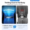 TORRAS 2026 Top Portable Waist Fan COOLiFY Zone 3, Ultra-Light Personal Wearable Belt Fan, 26ft/s Strongest Wind for Full Body Cooling【No.1 Cooling Area & Cool Tech】 Rechargeable for Outdoor/Jobsite(Black)