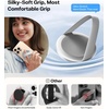 TORRAS 2026 Upgraded (Gen 7.0) Magnetic Phone Grip Ring Stand Holder, Comfortable Silicone Ring, Compatible with MagSafe Accessories 4-in-1 Kickstand for iPhone 17 Pro Max 16 15 14 13 Android,Rosegold(Silver)
