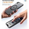 TORRAS 360 Magnetic Stand for iiPhone 17e Case & iPhone 16e, [Fit for MagSafe] [Military-Grade Protection] Translucent Slim Case for iPhone 17e, Obsidian Black, Ostand O3 Fitness Series(D-Obsidian Black)