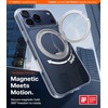 TORRAS 360 Magnetic Stand for iiPhone 17e Case & iPhone 16e, [Fit for MagSafe] [Military-Grade Protection] Translucent Slim Case for iPhone 17e, Obsidian Black, Ostand O3 Fitness Series(B-Crystal Clear)