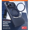TORRAS 360 Magnetic Stand for iiPhone 17e Case & iPhone 16e, [Fit for MagSafe] [Military-Grade Protection] Translucent Slim Case for iPhone 17e, Obsidian Black, Ostand O3 Fitness Series(A-Deep Blue)