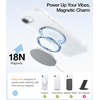 TORRAS 360 Rotating Magnetic Stand for iPhone 16e Case 2025 with Kickstand [Fit for Magsafe] [Military-Grade Protection] Durable, Enhanced Grip, Slim, Ostand Fitness Series, White 6.1″