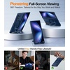 TORRAS 360 Spin Magnetic Stand for Galaxy Z Fold 7 Case, MIL-Grade Hinge Protection, Fit for Magsafe, 360 Kickstand & Ring Holder, Armor Hard Slim Case for Samsung Galaxy Z Fold 7, Black(Blue)