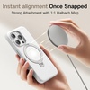 TORRAS 360 Spin Stand for iPhone 16 Pro Case, Fit for Magsafe, Mil-STD Protective Hard PC Scratch-Resistant Case for iPhone 16 Pro Phone Case, Ostand Spin, Ivory White, 6.3 inch