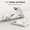 TORRAS 360 Spin Stand for iPhone 16 Pro Case, Fit for Magsafe, Mil-STD Protective Hard PC Scratch-Resistant Case for iPhone 16 Pro Phone Case, Ostand Spin, Ivory White, 6.3 inch