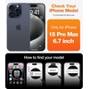 TORRAS 360°Rotatable Magnetic Ring for iPhone 15 Pro Max Case, Designed for MagSafe with Stand & Ring Holder, Military Grade Shockproof Translucent Back for iPhone 15 ProMax Case Ostand R, Clear Grey