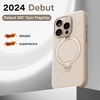 TORRAS 360°Spin Stand for iPhone 16 Pro Case 6.3 inch, Fit for Magsafe, Hard PC Mil-STD Protective Scratch-Resistant Case for iPhone 16 Pro Phone Case, Ostand Spin, Dune Beige, 2024(Beige)
