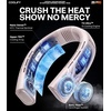 TORRAS COOLiFY 2026 Neck Air Conditioner 2S PRO, Ice-Feel Semiconductor Cooling Neck Cooler & Personal Air Conditioner for Golf,Travel & Music Festival, Premium Gifts for Father Men Women, Black(Apricot)
