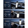 TORRAS Cell Phone Holder for Car [Military-Grade Durable] 3 in 1 Car Phone Holder Mount Dashboard Air Vent Windshield Fit for iPhone 16 15 14 13 Pro Max Samsung 23+ Galaxy Note Ultra