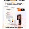 TORRAS EasyGO Lite 3-in-1 Portable Charger with Retractable USB-C Cable & Wall Plug, 10000mAh Power Bank, 35W Fast Charging Travel Essentials for iPhone 17/16 Pro Max, Samsung, iPad, MacBook Air