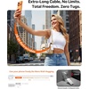 TORRAS EasyGO Lite 3-in-1 Portable Charger with Retractable USB-C Cable & Wall Plug, 10000mAh Power Bank, 35W Fast Charging Travel Essentials for iPhone 17/16 Pro Max, Samsung, iPad, MacBook Air