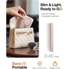 TORRAS EasyGo 10000mAh Magnetic Portable Charger Power Bank for iPhone, Fast Charging Travel Essential Wireless Battery Pack with Stand Compatible with Magsafe,17 Pro Max,Pro,16,15,14,13,12, Deep Blue(ROSE GOLD)