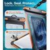 TORRAS IPX8 Waterproof Phone Pouch Floating, Underwater Screen Touchable, Water Proof Case with Lanyard for iPhone 17 Pro Max 16 S26, Cellphone Dry Bag Cruise Essentials 7.0 inch, Black(2 Pack-Black & White)