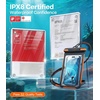 TORRAS IPX8 Waterproof Phone Pouch Floating, Underwater Screen Touchable, Water Proof Case with Lanyard for iPhone 17 Pro Max 16 S26, Cellphone Dry Bag Cruise Essentials 7.0 inch, Black(1 Pack-Black)