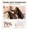 TORRAS IceNano 30W USB C Wall Charger, Ultra Mini Foldable Fast Charger Block with Cooling Tech, Compact Travel Wall Charger for iPhone 17/16/15, Samsung, iPad, Light Blue (5.6ft Cable Included)(Desert Gold)