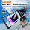 TORRAS Icecube IPX8 Waterproof Phone Pouch, Underwater Screen Touchable, Waterproof Phone Case for Snorkeling, Adjustable Lanyard, Vacation Essentials for iPhone 15 Pro Max/14/13 Samsung, Black 6.9”
