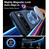 TORRAS Magnetic Shockproof for Google Pixel 10 Pro XL Case, Strong Magnet fit for MagSafe, 12FT Mil-Grade Protection, Slim Translucent Matte Case for Pixel 10 Pro XL with Multi-Color Buttons, Green(Black)
