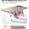 TORRAS Magnetic Slim Fit Case for iPhone 16 Pro with Stand, Compatible with MagSafe, Built-in Stash Stand, Ultra Thin, Anti-Scratch Matte Hard Phone Case 6.3 inch, Desert Titanium Gold(Desert Titanium Gold)