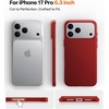 TORRAS Magnetic Slim Fit for iPhone 17 Pro Case 6.3 inch, Ultra-Thin, Compatible with MagSafe, Lightweight Matte Anti-Scratch Hard PC Cover Phone Case for iPhone 17 Pro OriginFit, Deep Blue(5-Lucky Red)