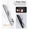 TORRAS Magnetic Slim Fit for iPhone 17 Pro Case 6.3 inch, Ultra-Thin, Compatible with MagSafe, Lightweight Matte Anti-Scratch Hard PC Cover Phone Case for iPhone 17 Pro OriginFit, Deep Blue(3-Silver White)