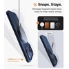 TORRAS Magnetic Slim Fit for iPhone 17 Pro Case 6.3 inch, Ultra-Thin, Compatible with MagSafe, Lightweight Matte Anti-Scratch Hard PC Cover Phone Case for iPhone 17 Pro OriginFit, Deep Blue(2-Deep Blue)
