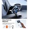 TORRAS Magnetic Slim-Fit for iPhone 16 Case 6.1 inch, Ultra-Thin 16 Phone Case Compatible with MagSafe Phone 16 Case, Light Anti-Scratch Matte Hard PC Bayer OriginFit, Black(Diamond Clear)