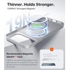TORRAS Magnetic Slim-Fit for iPhone 17 PRO MAX Case, Ultra-Thin 17 ProMax Phone Case Compatible with MagSafe, Light Anti-Scratch Matte Hard PC Bayer 6.9 inch OriginFit, Deep Blue(3-Silver)