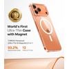 TORRAS Magnetic Slim-Fit for iPhone 17 PRO MAX Case, Ultra-Thin 17 ProMax Phone Case Compatible with MagSafe, Light Anti-Scratch Matte Hard PC Bayer 6.9 inch OriginFit, Deep Blue(4-Diamond Clear)